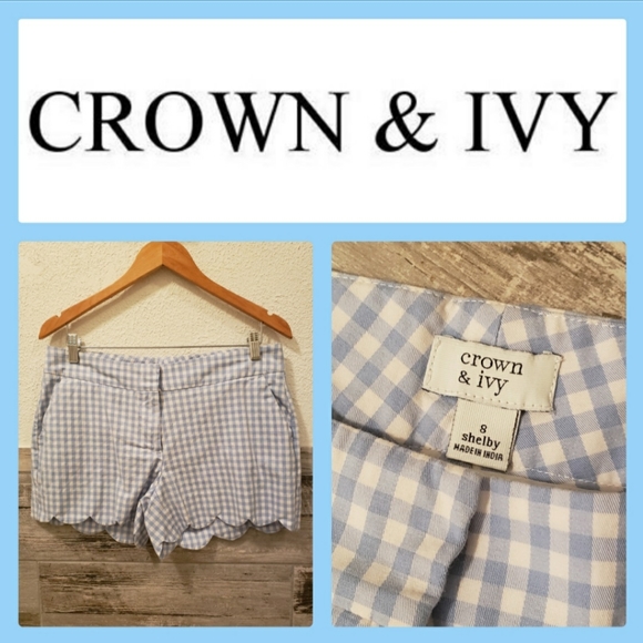 crown & ivy Pants - EUC Crown & Ivy Shelby Shorts
